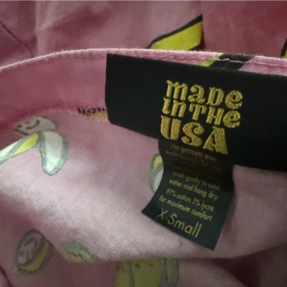 Nooworks Banana Print Overalls Jumper XS - Picture 8 of 9